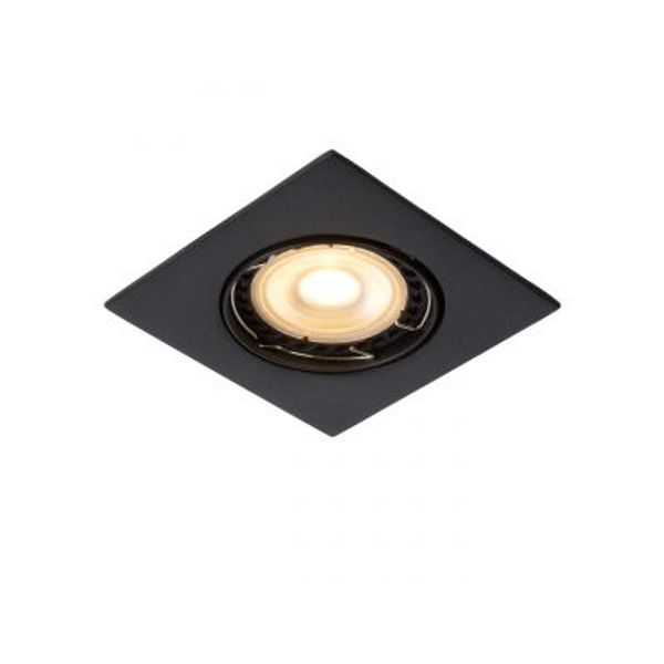 Lucide FOCUS - Inbouwspot - LED Dimb. - GU10 - 3x5W 3000K - Zwart - Set van 3 Lucide