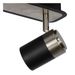 Lucide LENNERT - Plafondspot - LED Dimb. - GU10 - 3x5W 3000K - Zwart Lucide