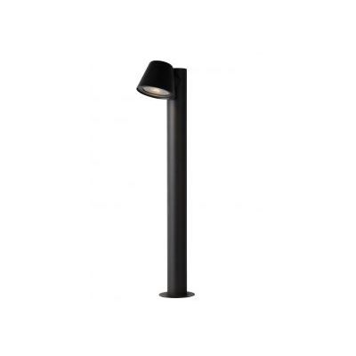 DINGO-LED - Sokkellamp Buiten - Ø 11,5 cm - LED Dimb. - GU10 - 1x5W 3000K - IP44 - Antraciet Lucide  Lucide