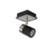 Lucide LENNERT - Plafondspot - LED Dimb. - GU10 - 1x5W 3000K - Zwart Lucide