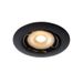 Lucide FOCUS - Inbouwspot - Ø 8,1 cm - LED Dimb. - GU10 - 3x5W 3000K - Zwart - Set van 3 Lucide