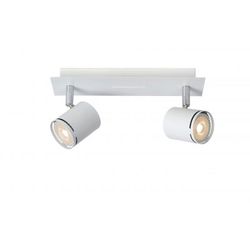 Lucide RILOU - Plafondspot - LED Dimb. - GU10 - 2x5W 3000K - Wit Lucide