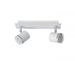 Lucide RILOU - Plafondspot - LED Dimb. - GU10 - 2x5W 3000K - Wit Lucide