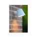 Lucide DINGO-LED - Wandlamp Buiten - LED Dimb. - GU10 - 1x5W 3000K - IP44 - Wit Lucide