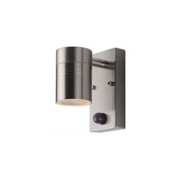 Lucide ARNE-LED - Wandspot Buiten - Ø 6,3 cm - LED - GU10 - 1x5W 2700K - IP44 - Mat chroom Lucide