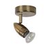 Lucide CARO-LED - Wandspot - Ø 9 cm - LED - GU10 - 1x5W 2700K - Brons Lucide