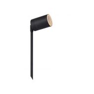 ARNE-LED - Tuinspot Buiten - Ø 6,3 cm - LED - GU10 - 1x5W 2700K - IP44 - Zwart Lucide 