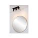 Lucide TAYLOR - Plafondspot Badkamer - LED Dim to warm - GU10 - 3x5W 2200K/3000K - IP44 - Zwart Lucide