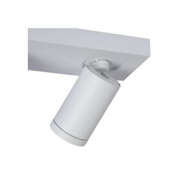 Lucide TAYLOR - Plafondspot Badkamer - LED Dim to warm - GU10 - 3x5W 2200K/3000K - IP44 - Wit Lucide