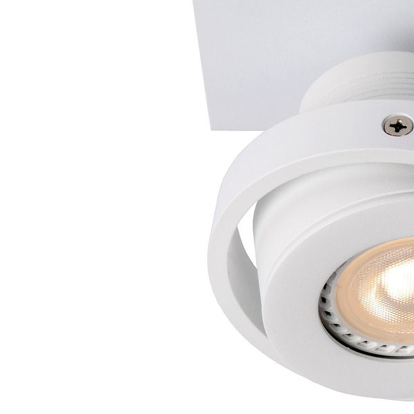 Lucide LANDA - Plafondspot - LED Dim to warm - GU10 - 2x5W 2200K/3000K - Wit Lucide