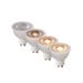 Lucide MR16 - Led lamp - Ø 5 cm - LED Dim to warm - GU10 - 1x5W 2200K/3000K - Wit Lucide