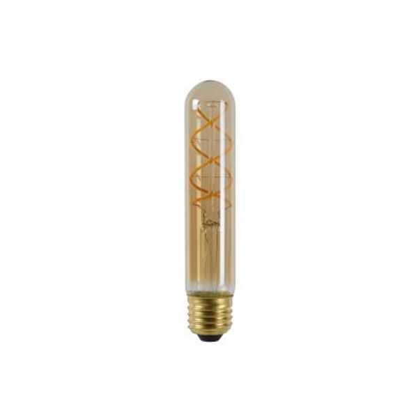 Lucide T32 - Filament lamp - Ø 3,2 cm - LED Dimb. - E27 - 1x5W 2200K - Amber Lucide