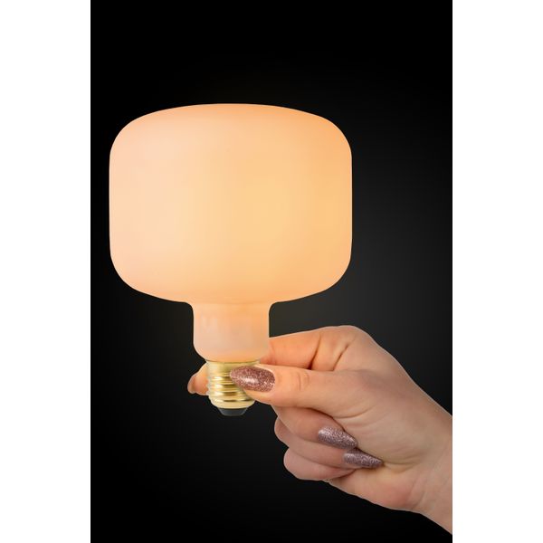 Lucide G118 - Filament lamp - Ø 11,8 cm - LED Dimb. - E27 - 1x4W 2200K - Opaal Lucide