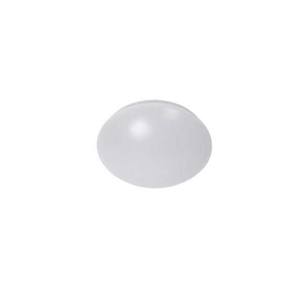 Lucide BIANCA-LED - Plafonnière Badkamer - Ø 24,5 cm - LED - 1x10W 3500K - IP21 - Opaal Lucide