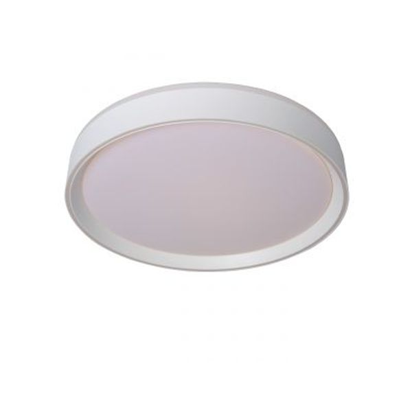 Lucide NURIA - Plafonnière - Ø 40 cm - LED Dimb. - 1x24W 2700K - 3 StepDim - Wit Lucide