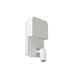 Lucide BOXER - Wandlamp - LED - 1x10W 3000K - Met USB oplaadpunt - Wit Lucide