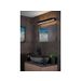 Lucide MADELON - Wandlamp Badkamer - LED - 1x9W 2700K - IP44 - Zwart Lucide