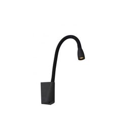 Lucide GALEN-LED - Bedlamp - LED - 1x3W 3000K - Zwart Lucide