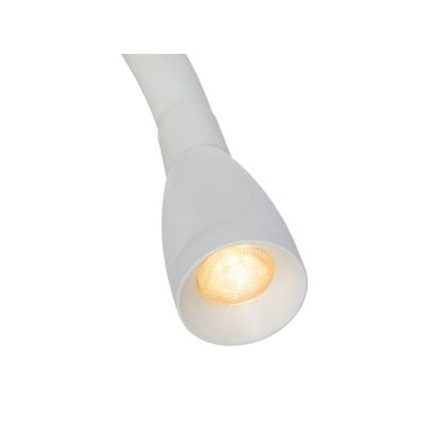 Lucide GALEN-LED - Bedlamp - LED - 1x3W 3000K - Wit Lucide