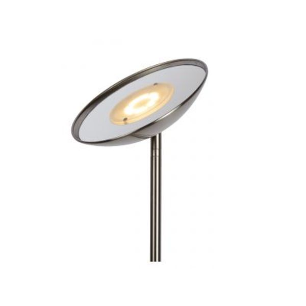 Lucide ZENITH - Leeslamp - Ø 25,4 cm - LED Dimb. - 3000K - Mat chroom Lucide