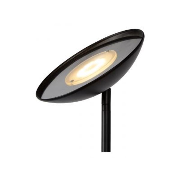 Lucide ZENITH - Leeslamp - Ø 25,4 cm - LED Dimb. - 3000K - Zwart Lucide