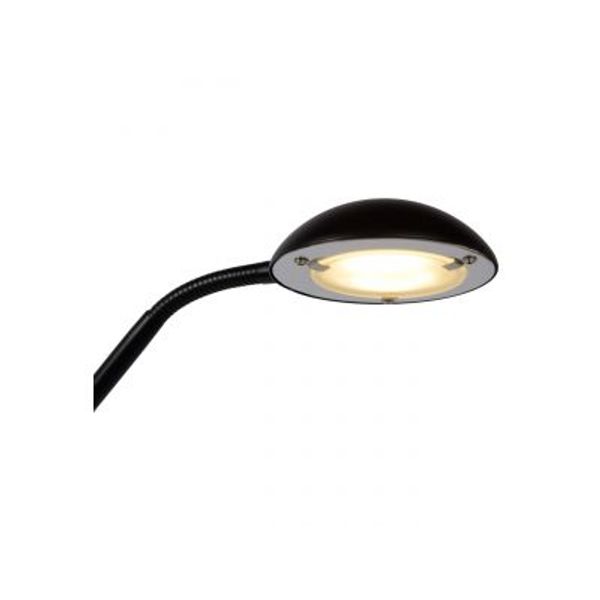 Lucide ZENITH - Leeslamp - Ø 25,4 cm - LED Dimb. - 3000K - Zwart Lucide