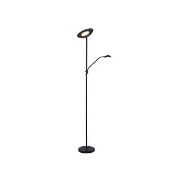 Lucide ZENITH - Leeslamp - Ø 25,4 cm - LED Dimb. - 3000K - Zwart Lucide