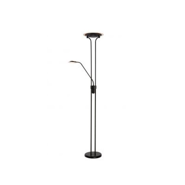 Lucide CHAMPION-LED - Leeslamp - Ø 25,4 cm - LED Dimb. - 3000K - Zwart Lucide