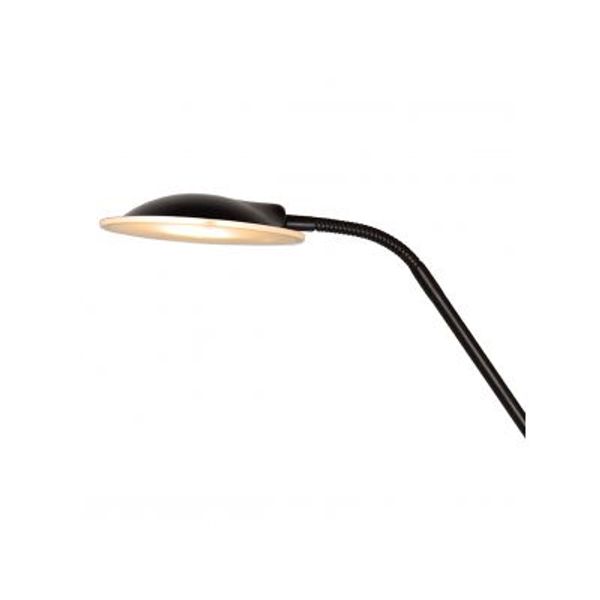 Lucide CHAMPION-LED - Leeslamp - Ø 25,4 cm - LED Dimb. - 3000K - Zwart Lucide