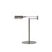 Lucide NUVOLA - Bureaulamp - Ø 20 cm - LED Dimb. - 1x9W 3000K - Mat chroom Lucide