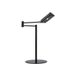 Lucide NUVOLA - Bureaulamp - Ø 20 cm - LED Dimb. - 1x9W 3000K - Zwart Lucide