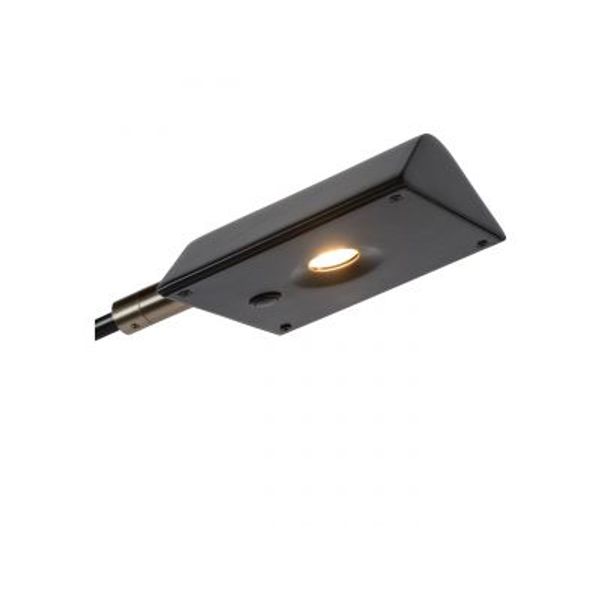 Lucide NUVOLA - Bureaulamp - Ø 20 cm - LED Dimb. - 1x9W 3000K - Zwart Lucide