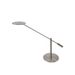 Lucide ANSELMO - Bureaulamp - Ø 25 cm - LED Dimb. - 1x9W 3000K - Mat chroom Lucide