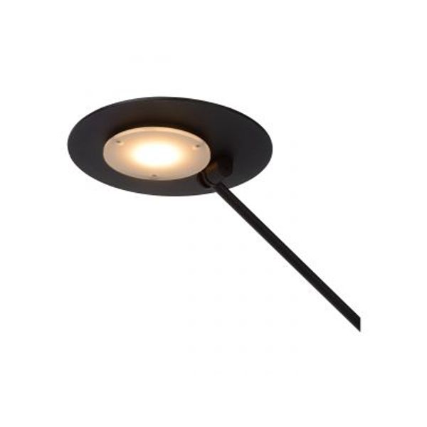 Lucide ANSELMO - Bureaulamp - Ø 25 cm - LED Dimb. - 1x9W 3000K - Zwart Lucide