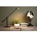 Lucide ANSELMO - Bureaulamp - Ø 25 cm - LED Dimb. - 1x9W 3000K - Zwart Lucide