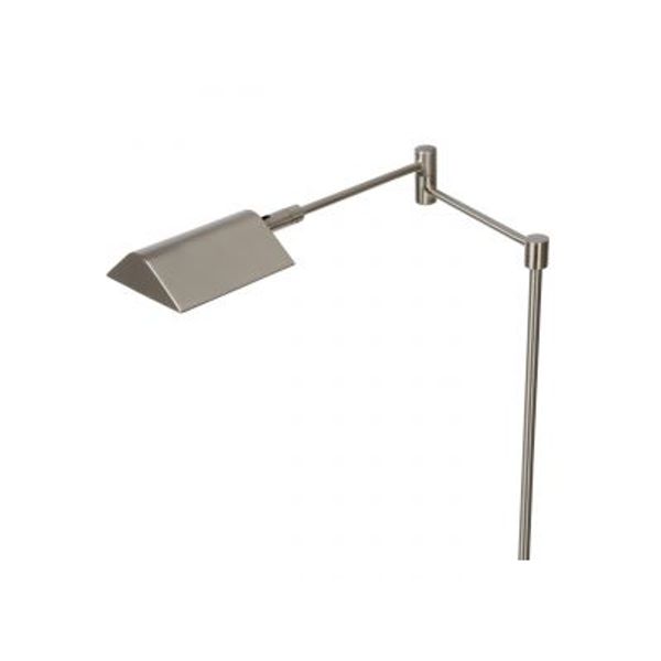 Lucide NUVOLA - Leeslamp - Ø 20 cm - LED Dimb. - 1x9W 3000K - Mat chroom Lucide