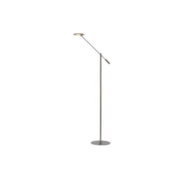 Lucide ANSELMO - Leeslamp - Ø 25 cm - LED Dimb. - 1x9W 3000K - Mat chroom Lucide