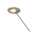 Lucide ANSELMO - Leeslamp - Ø 25 cm - LED Dimb. - 1x9W 3000K - Mat chroom Lucide