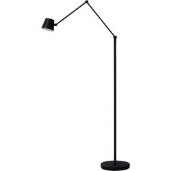 Lucide JORIUS - Leeslamp - Ø 23 cm - LED Dimb. - 1x8W 3000K - Zwart Lucide 