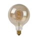 Lucide G125 - Filament lamp - Ø 12,5 cm - LED Dimb. - E27 - 1x5W 2200K - 3 StepDim - Fumé Lucide