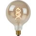 Lucide G125 - Filament lamp - Ø 12,5 cm - LED Dimb. - E27 - 1x5W 2200K - 3 StepDim - Fumé Lucide