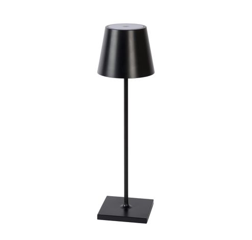 JUSTIN - Tafellamp Buiten - Ø 11 cm - LED Dimb. - 1x2,2W 3000K - IP54 - Zwart Lucide  Lucide