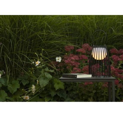 FJARA - Tafellamp Buiten - Ø 17,5 cm - LED Dimb. - 1x0,3W 3200K - IP44 - Zwart Lucide  Lucide