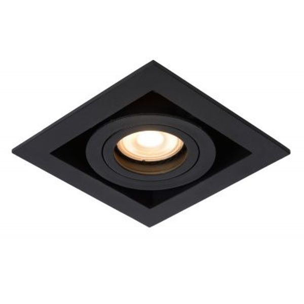 Lucide CHIMNEY - Inbouwspot - 1xGU10 - Zwart Lucide