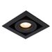 Lucide CHIMNEY - Inbouwspot - 1xGU10 - Zwart Lucide