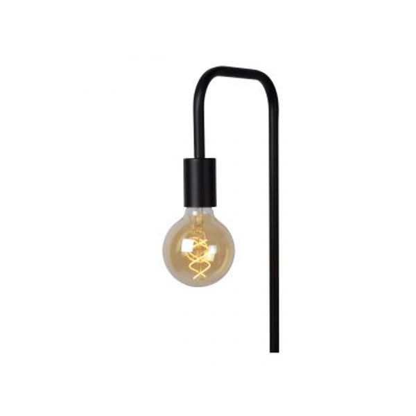 Lucide LORIN - Vloerlamp - 1xE27 - Zwart Lucide