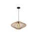 Lucide MAGALI - Hanglamp - Ø 56 cm - 1xE27 - Licht hout Lucide