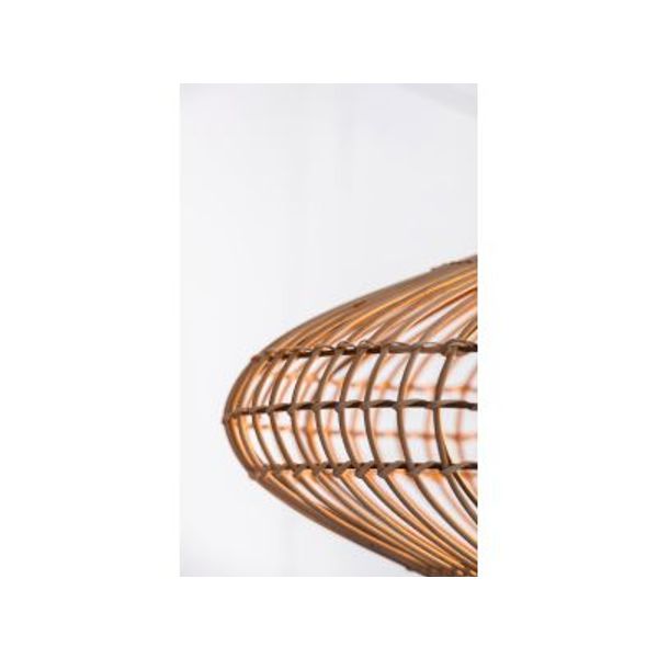 Lucide MAGALI - Hanglamp - Ø 56 cm - 1xE27 - Licht hout Lucide