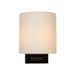 Lucide JENNO - Wandlamp Badkamer - 1xG9 - IP44 - Zwart Lucide