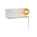 Lucide SEBO - Bedlamp - 1xE27 - Wit Lucide